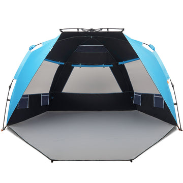 Family Beach Shelter Pacific Blue